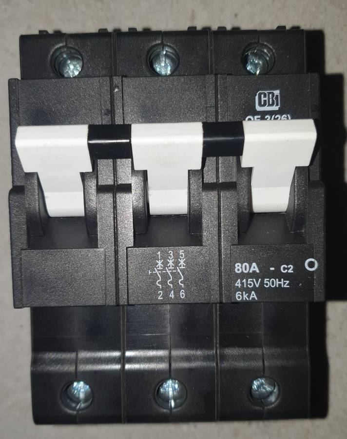 Samite C/B 3/P 80A C2 QFE38280