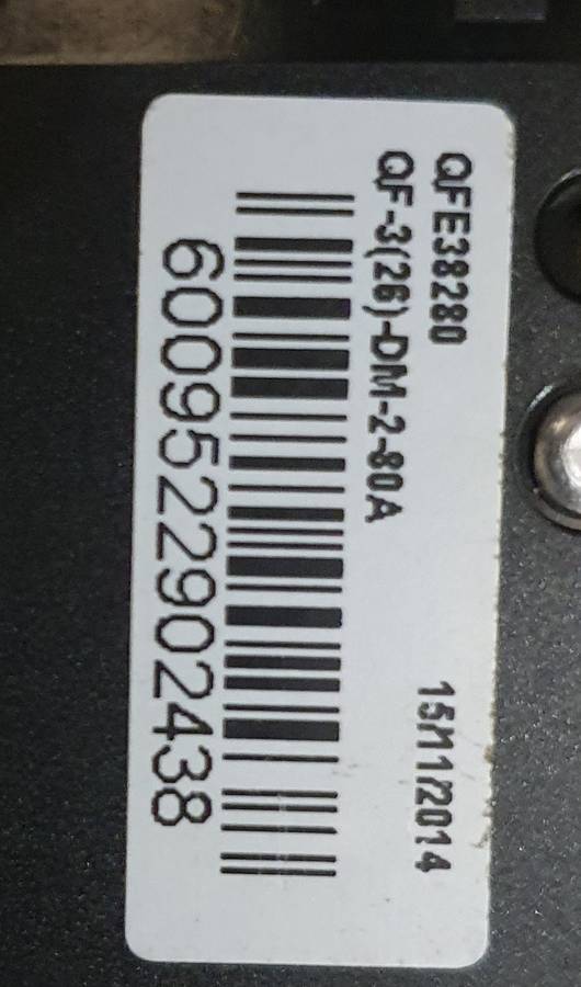 Samite C/B 3/P 80A C2 QFE38280