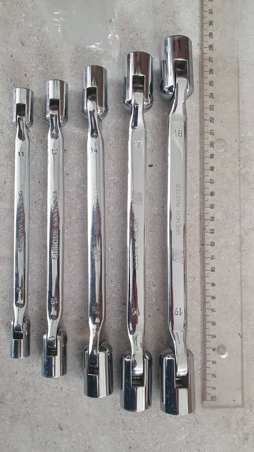 TA Wrench Master Double Flexible Socket Wrench 5 Piece Set