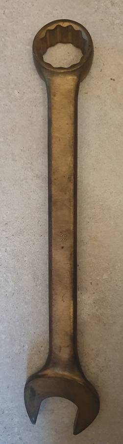 32mm non spark combi spanner. Kennedy 575-632