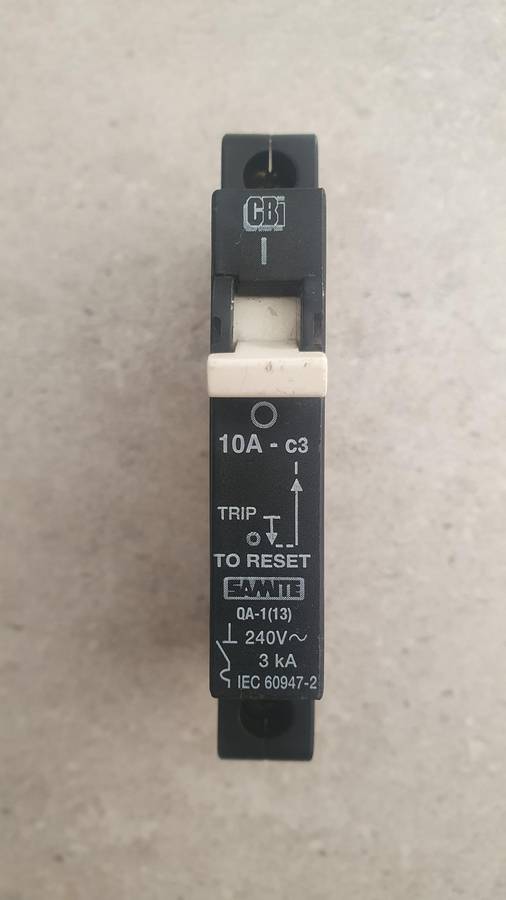CBI 10A Circuit Breaker QAL18310BP