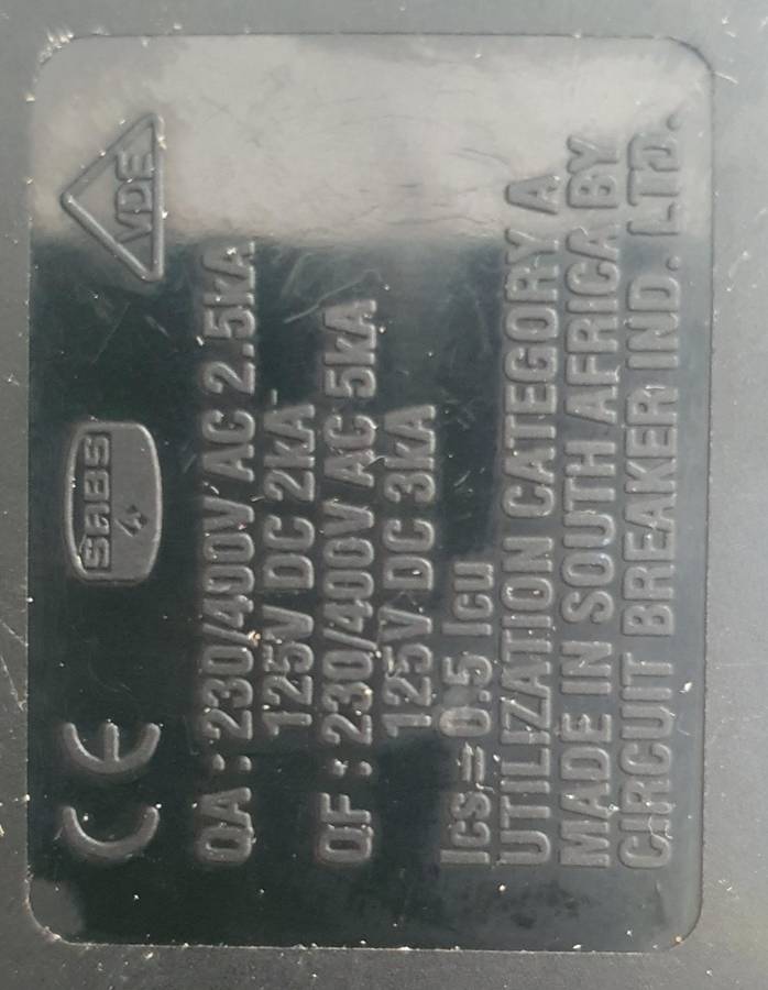 CBI 10A Circuit Breaker QAL18310BP