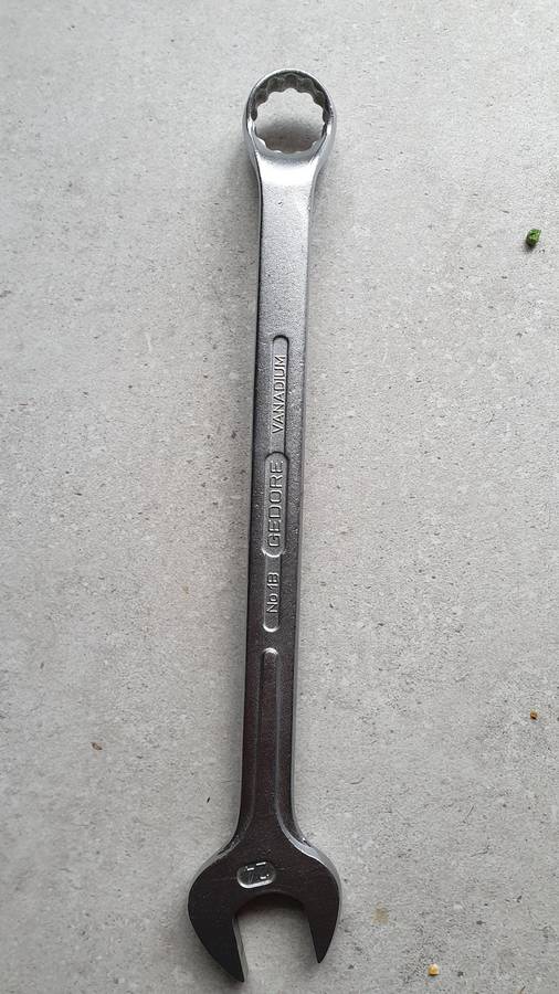 Gedore 1B 24mm Comb Spanner Card