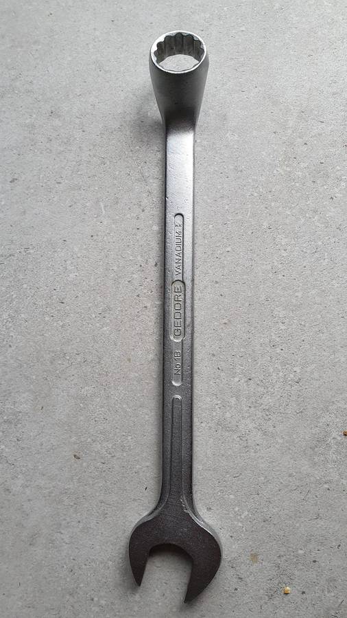 Gedore 1B 24mm Comb Spanner Card