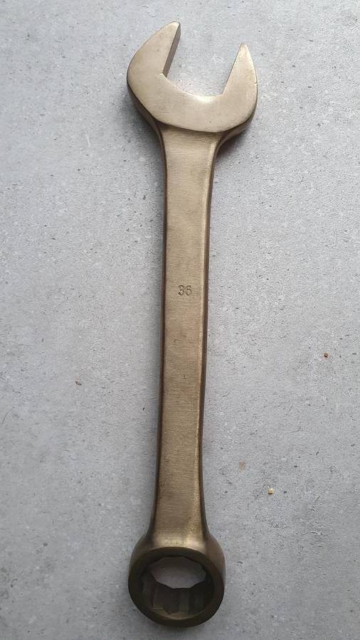Kennedy Double End, Non-Sparking Combination Spanner, 36mm, Metric