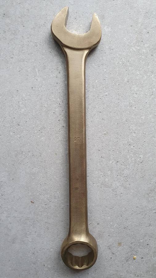 Kennedy Double End, Non-Sparking Combination Spanner, 27mm, Metric