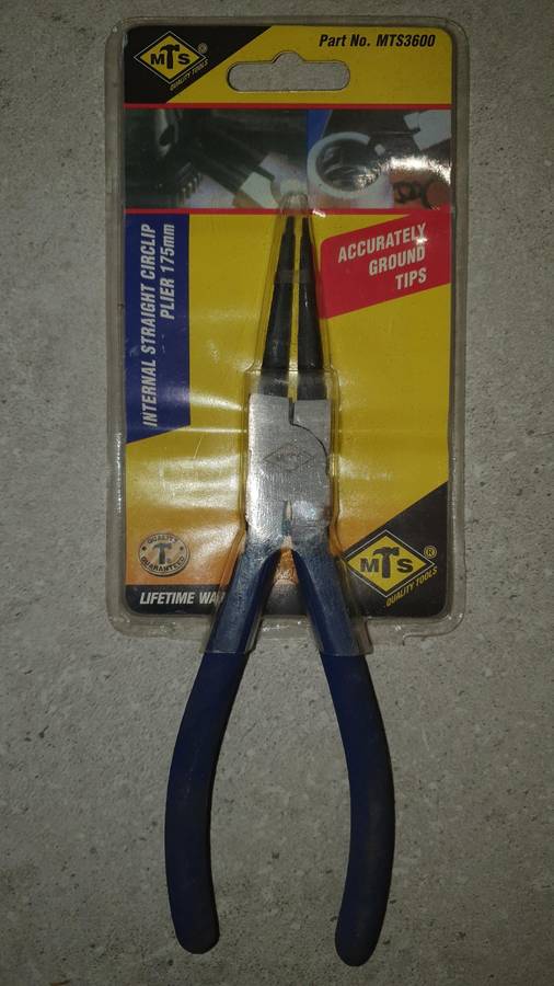 MTS3600 internal straight circlip plier
