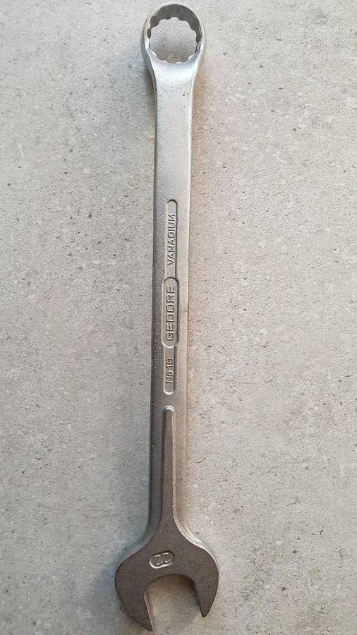 GEDORE 1B Combination Spanner - 22mm