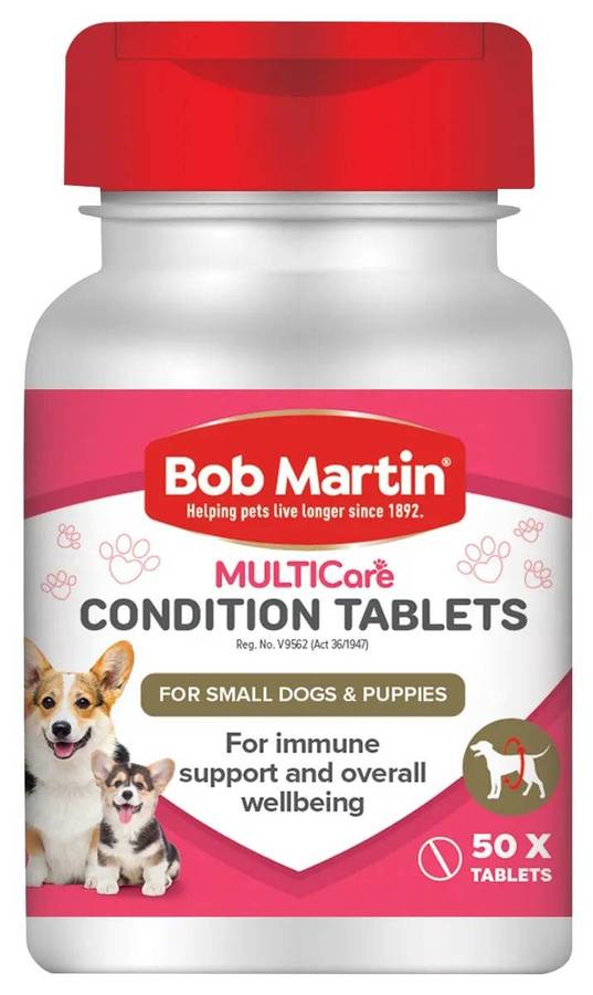 Bob Martin Multicare Condition Tablets Small Dogs & Puppies 50s