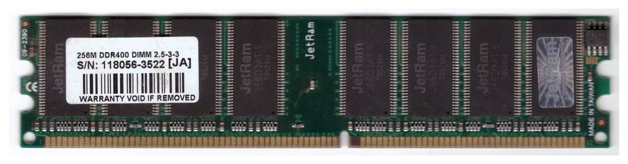JetRam by Transcend Memory Module