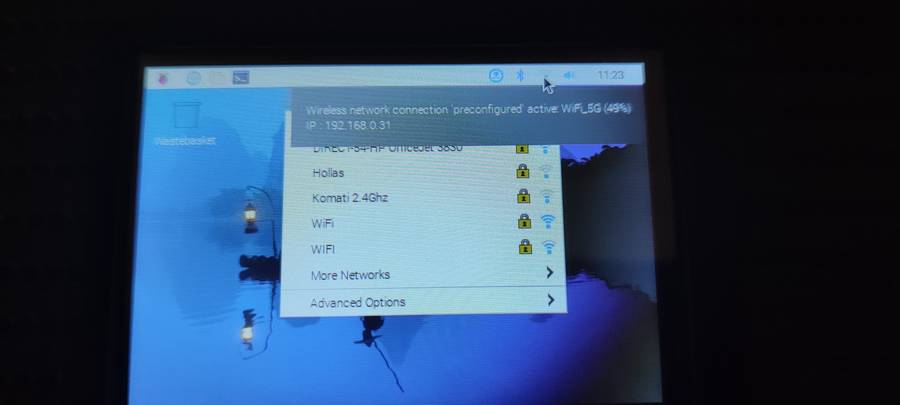 Raspberry Pi 4 model B with Touch Screen