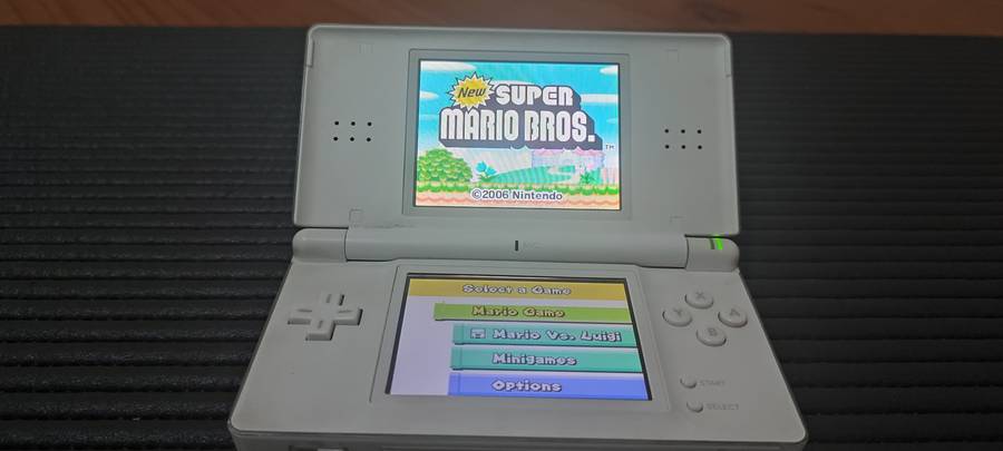 Nintendo DS Lite With 3 Games