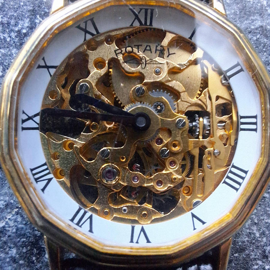 Rotary mechanical watch