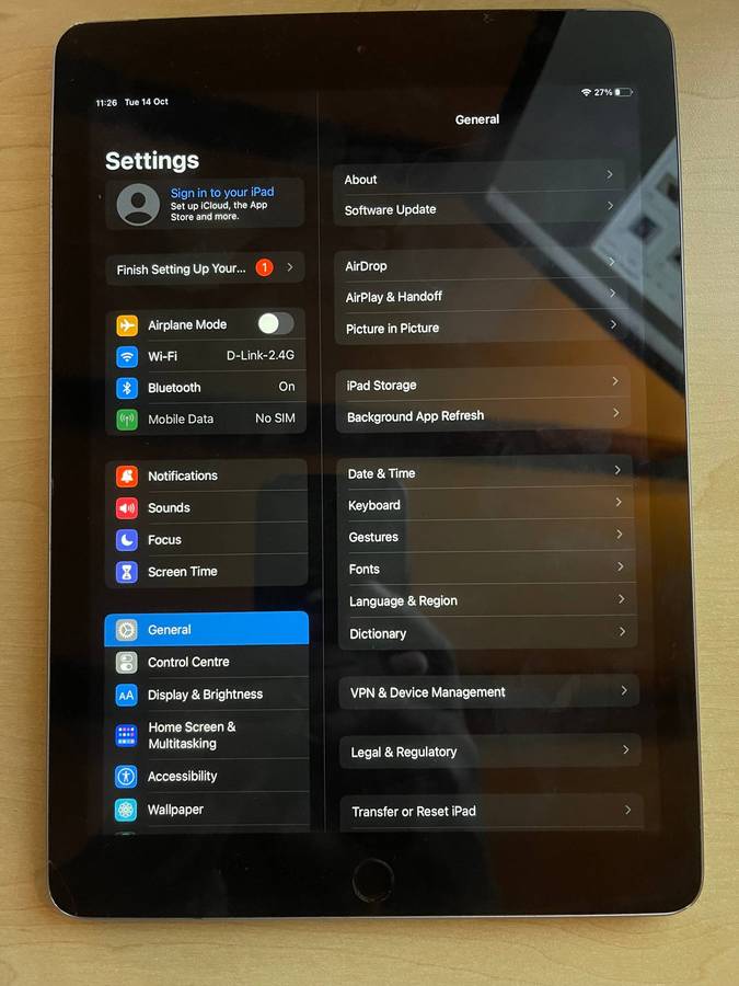 iPad 6th Gen WiFi & CELL (SIM) 32GB GREY