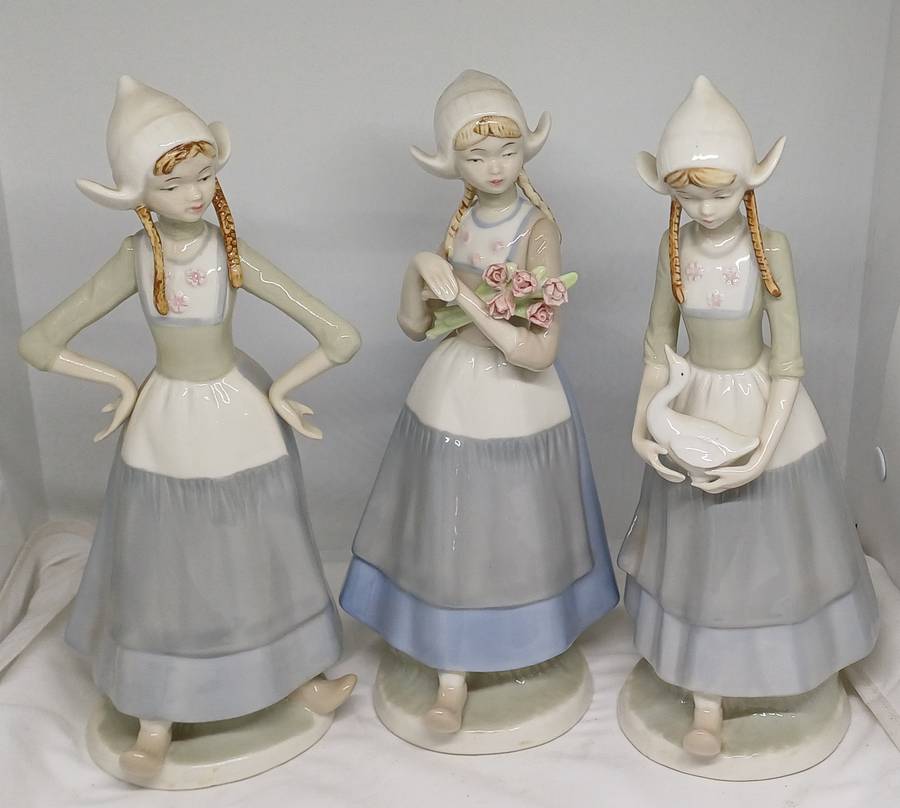 HERITAGE PORCELAIN  FIGURINES