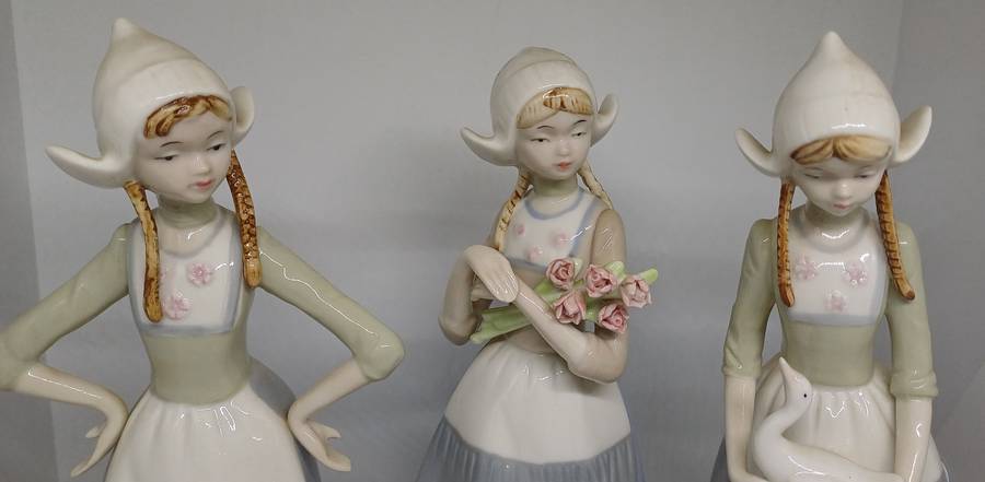 HERITAGE PORCELAIN  FIGURINES