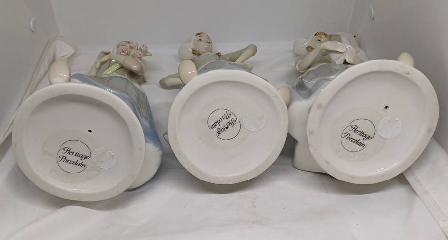 HERITAGE PORCELAIN  FIGURINES