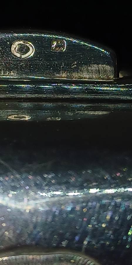 Antique silver coin purse marked with lion facing left