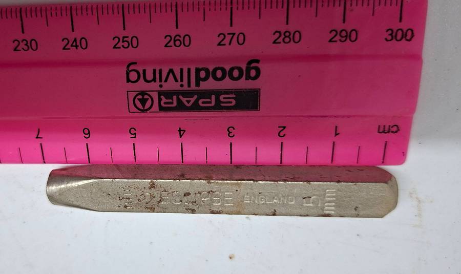 Eclipse number metal punches-England