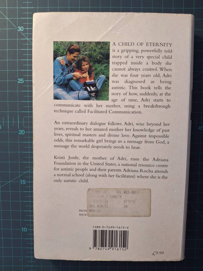 A Child of Eternity by Adriana Rocha & Kristi Jorde