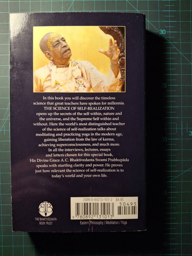 The Science of Self-Realization by His Divine Grace A.C. Bhaktivedanta Swami Prabhupada