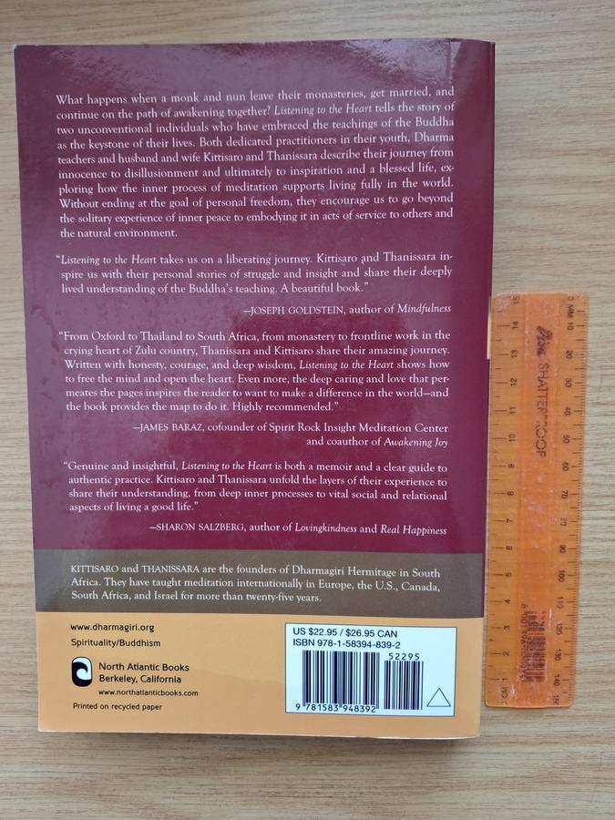 Listening to the Heart by Kittisaro and Thanissara