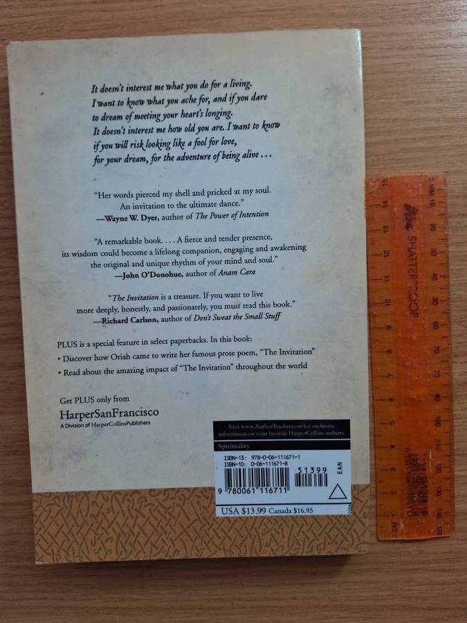 The Invitation by Oriah Mountain Dreamer