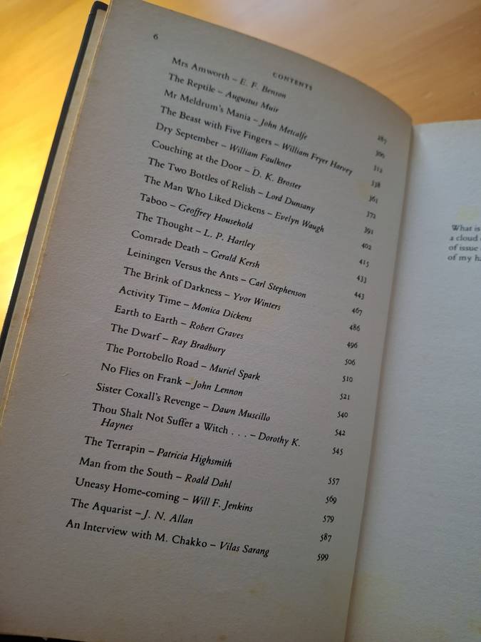 The Penguin Book of Horror Stories edited by J. A. Cuddon