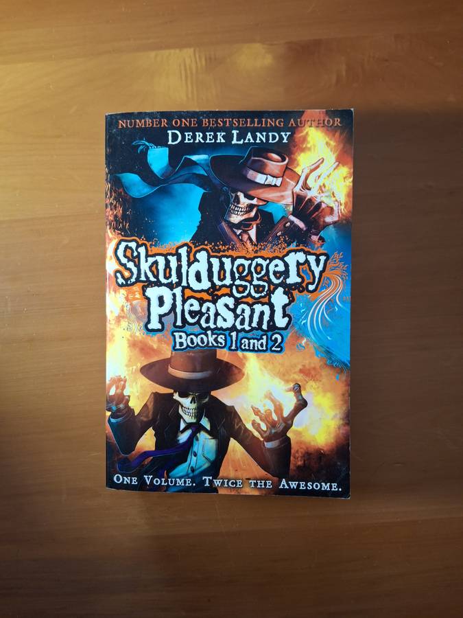 Skulduggery Pleasant Books 1 and 2 by Derek Landy