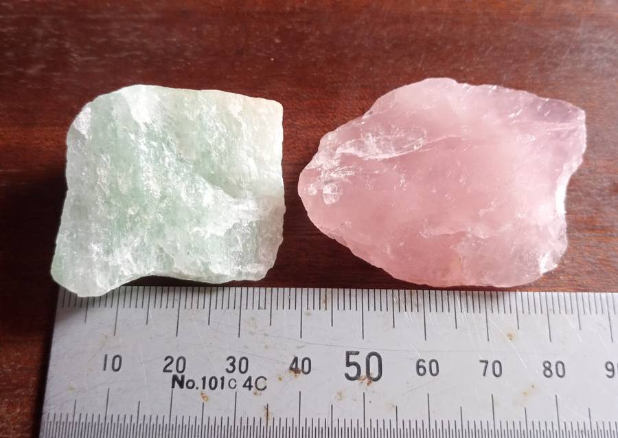 Powerful Heart chakra  stones  Green Aventurine and Rose Quartz