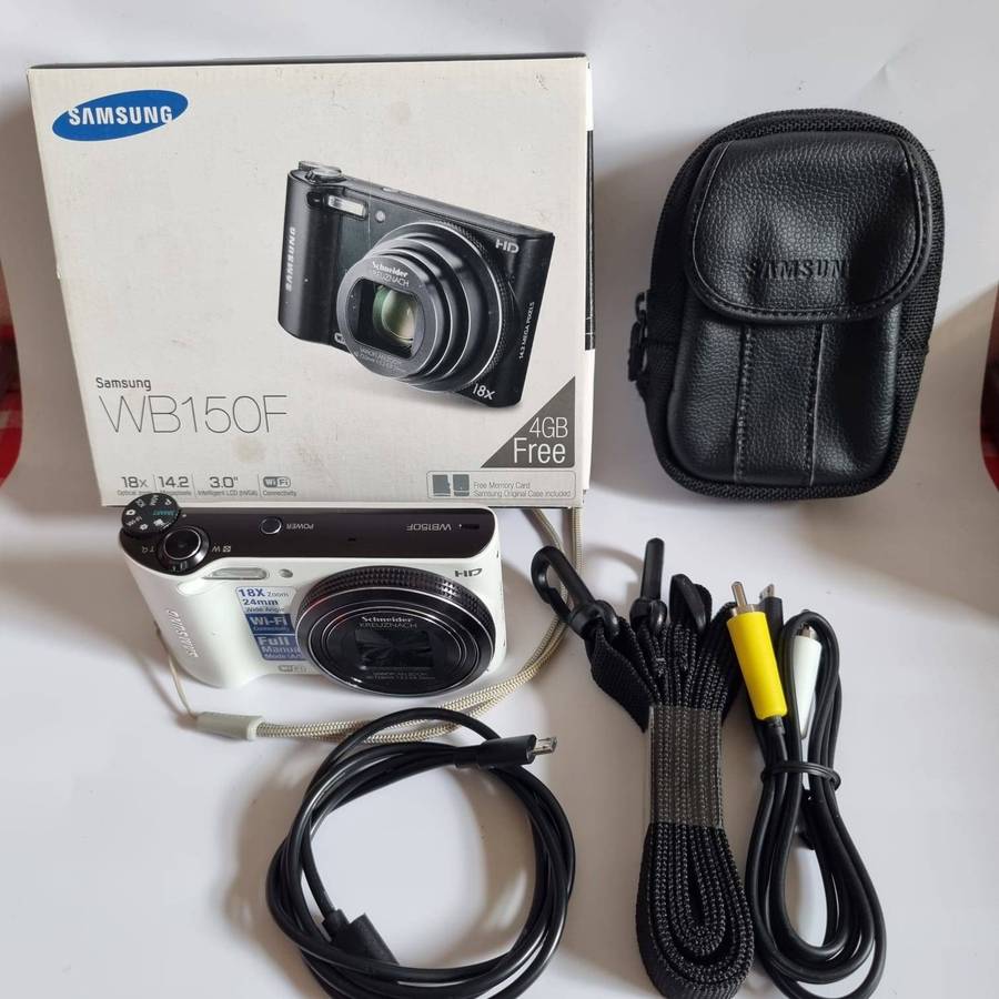 Samsung WB150F Digital Camera (14.2MP, 18x Optical Zoom, WiFi & HD Videos)