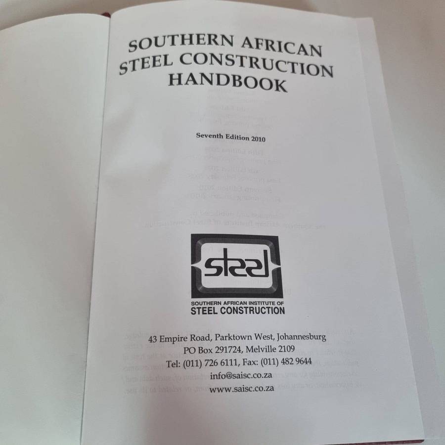 Steel Construction Handbook (Red Book)