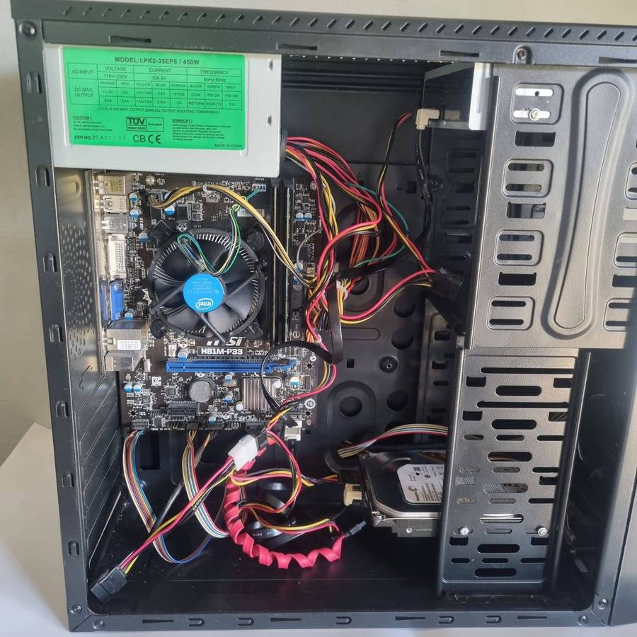 Desktop Tower PC (Intel i5 4th, 500GB HDD, 8GB RAM)