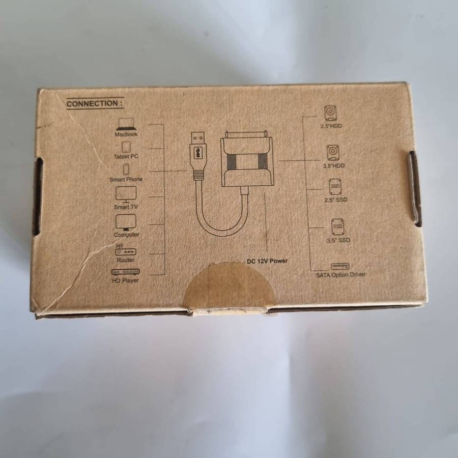USB 3.0 To SATA Drive Adapter Cable