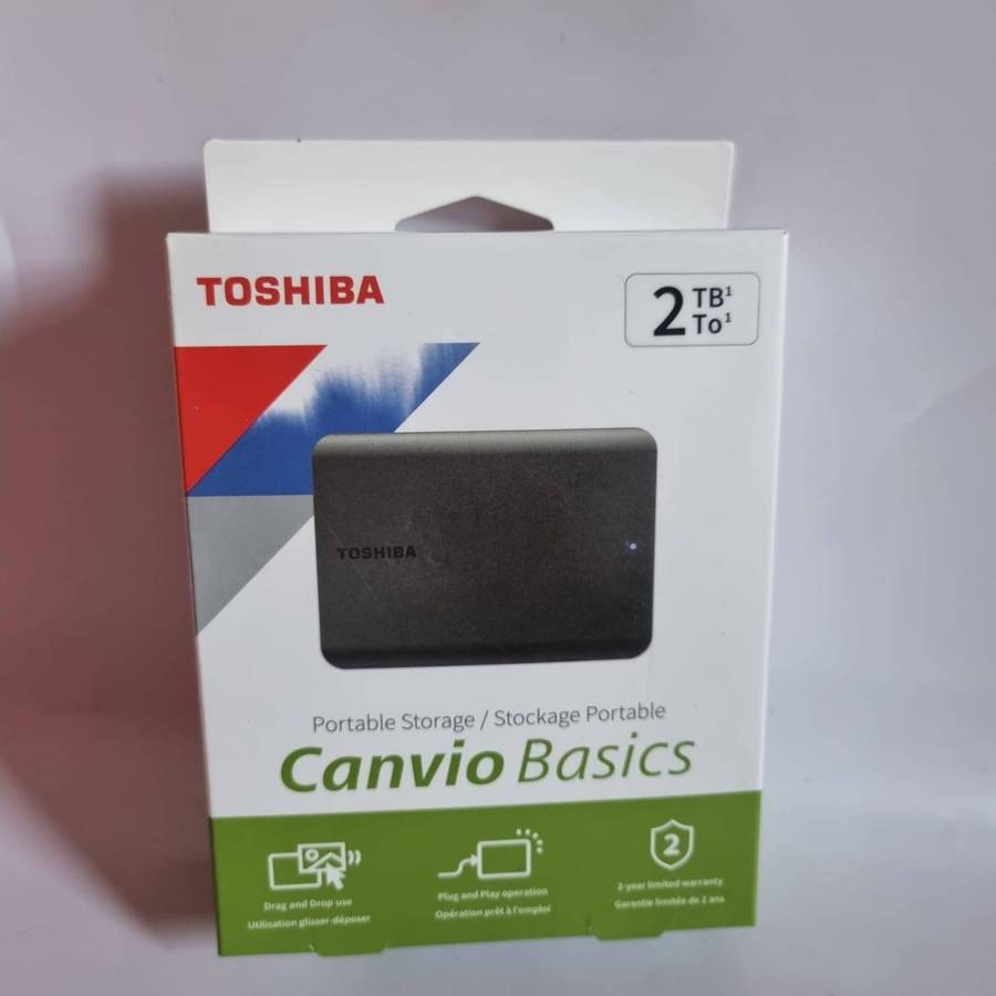 Toshiba Canvio Basic 2TB 2.5'' External Hard Drive