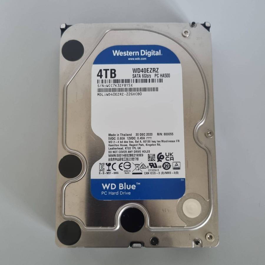 Western Digital (WD Blue) 4TB SATA 3.5 Internal Hard Drive