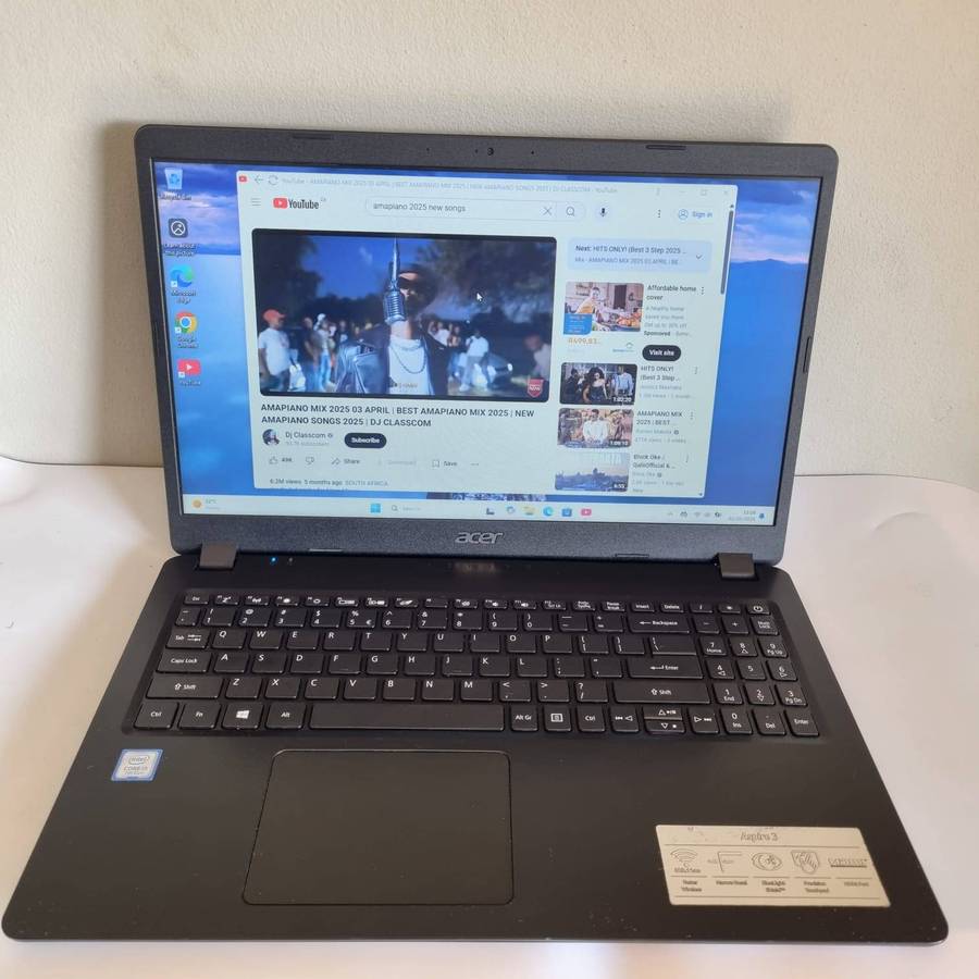 Acer Aspire 3  (Intel i3, 128GB SSD & 8GB RAM) 15.6 Inch Laptop