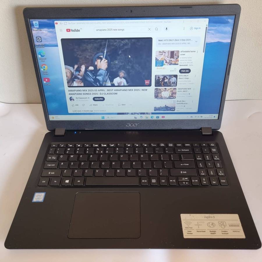 Acer Aspire 3  (Intel i3, 128GB SSD & 8GB RAM) 15.6 Inch Laptop