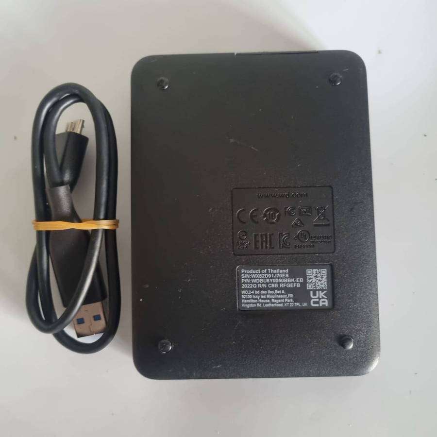 Western Digital Elements 5TB HDD / 2.5" / USB 3.0 External Hard Drive