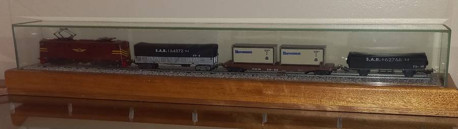 South African Railways train model