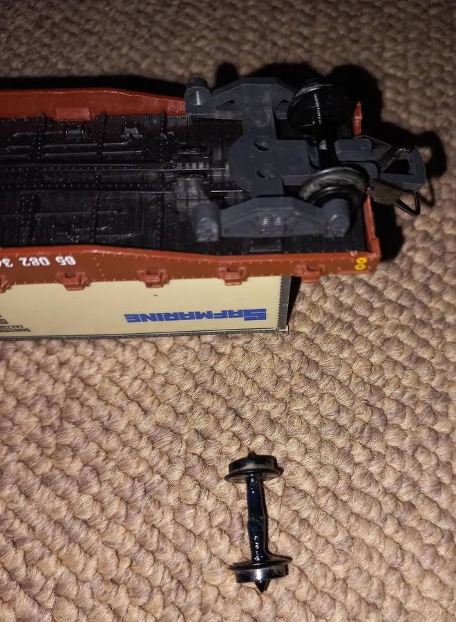 South African Railways train model