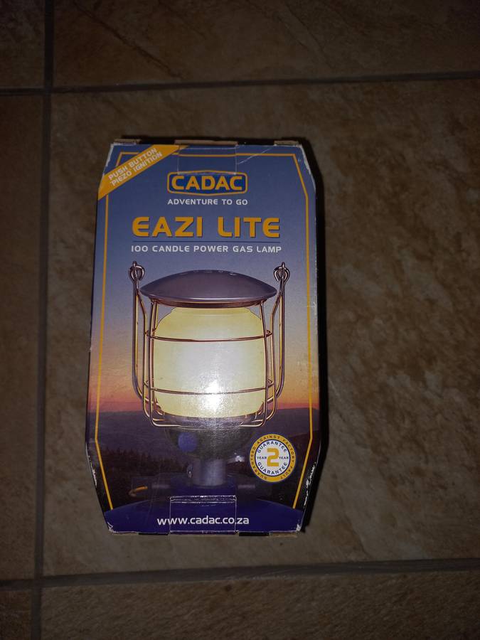 Cadac 100 candle power gas lamp with 0.5m extention