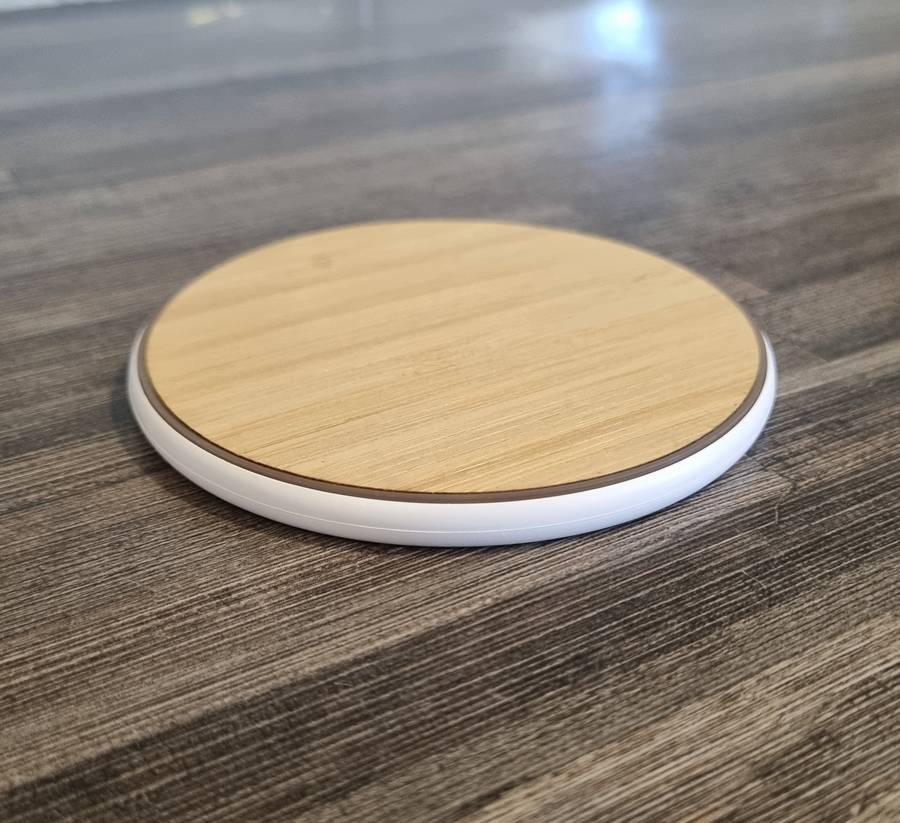 Wireless Phone Charger with Wooden Design