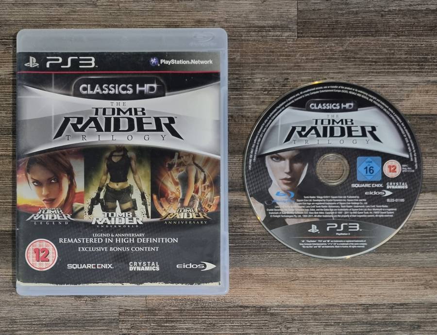 Tomb Raider Trilogy Classics HD for PS3