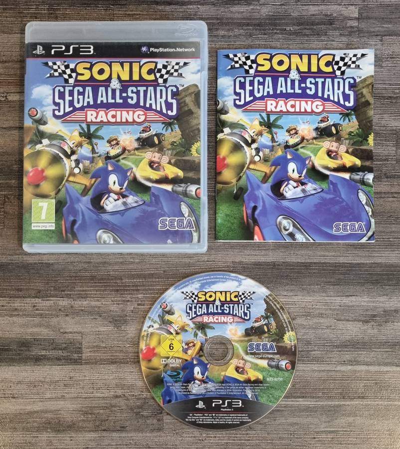 Sonic and Sega All-Stars Racing for PS3 - Complete