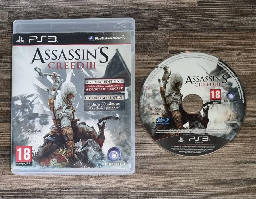Assassins Creed 3 for PS3