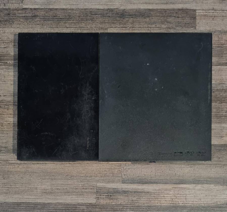 Broken PS2 Console + Power Cable