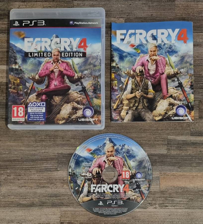 Farcry 4 Limited Edition for PS3 - Complete