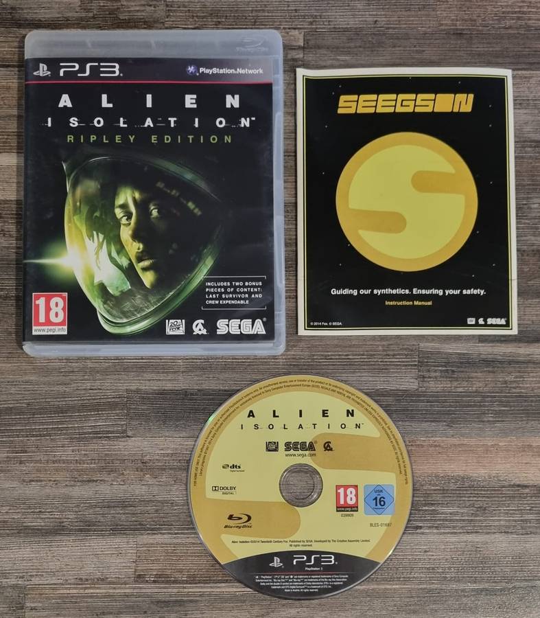 Alien Isolation Ripley Edition for PS3 - Complete