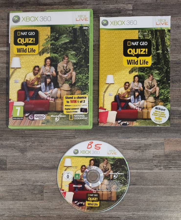 Nat Geo Quiz Wild Life for Xbox 360 - Complete
